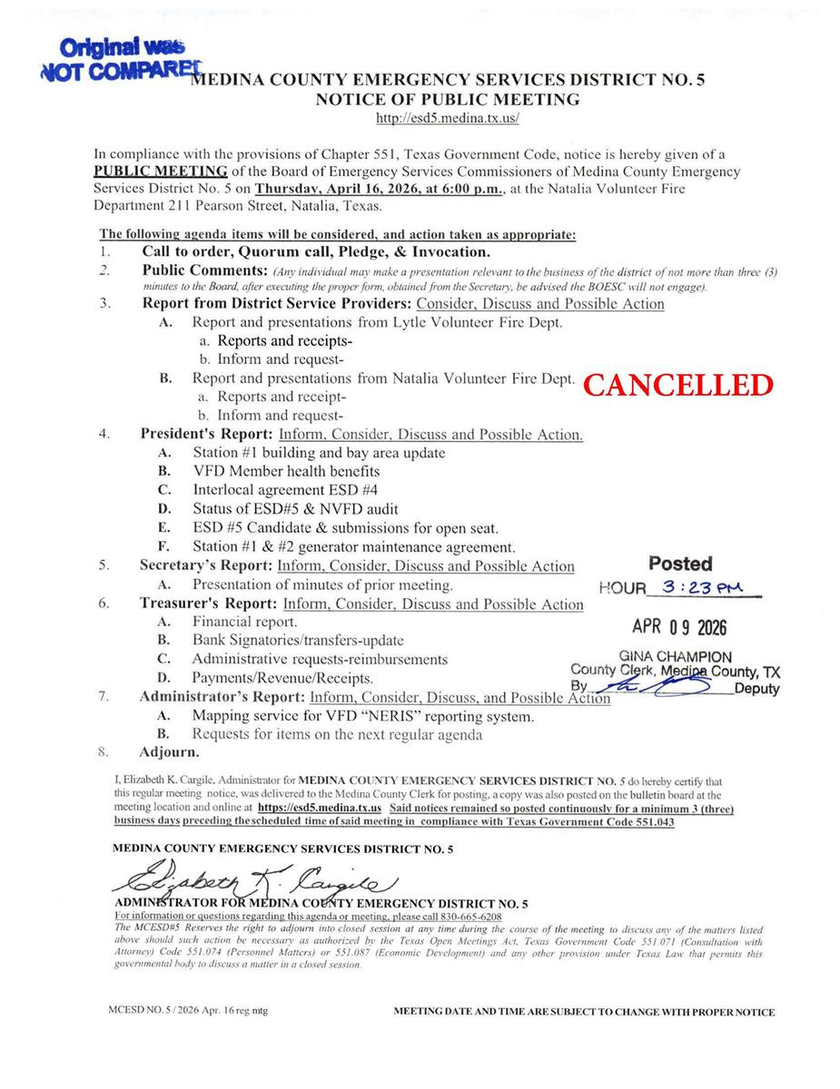 2023 Notice of Tax Hearing